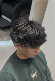 メンズ 骨格矯正カット🔥➕相談パーマ➕aujua7ステップトリートメント