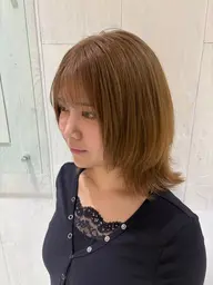 【ブリーチありダブルカラー】前頭フルブリーチ👑Aujuaトリートメント