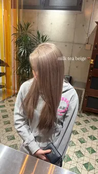 🍒ブリーチ2回+カラー🍒