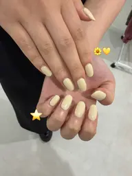 【オフありハンド】❤︎ Jrネイリスト ❤︎ジェルワンカラーorラメグラデーション(ラメグラデーション クリアベース)