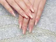 🌸🌸チップ長さだし+ワンカラーorラメグラ🌸🌸5500【ジェルオフ+500円】