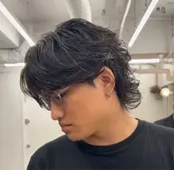 カット+ニュアンスサーフ+ヘアセット