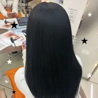 《就活や実習前におすすめ✨️》ブリーチで落とせる黒染め🖤(肩下ロング料金+¥1,100)