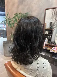 レディースカット＋パーマ