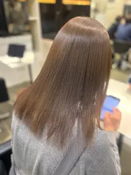 艶カラー➕ダメージ補修トリートメント