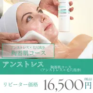【敏感肌・乾燥・ニキビ・毛穴にお悩みの方へ】クリスティーナ◇アンストレス+毛穴洗浄でお肌の修正&保護強化トリートメント