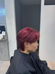 【❤️🔥メンズ限定クーポン❤️🔥】デザインカット+ケアブリーチ1回+ケアカラー