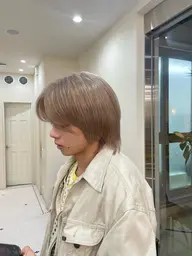 【7/12 18:00~メンズダブルカラー🌿ブリーチリタッチ】根元2~3cmの方