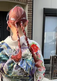 🎀ヘアセット🎀顔まわりカット追加可