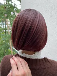 ケアブリーチを使用した透明感カラー ブリーチ+オンカラー🫧¥24000→¥20740