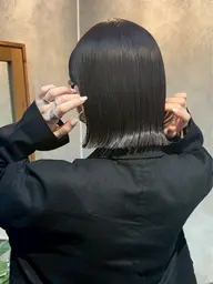 カット✂️ワンカラー＋Aujua1stトリートメント𓂃🫧‪