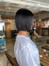 ボブカット＋ワンカラー🐶