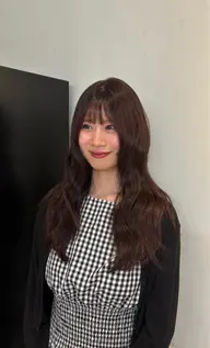 【艶カラー】カラーに入れるトリートメントでダメージ90%カット◎