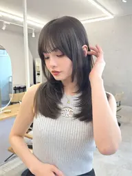 🎀今だけ限定🎀ブリーチなしワンカラー➕外部補習ができるAujuaトリートメント