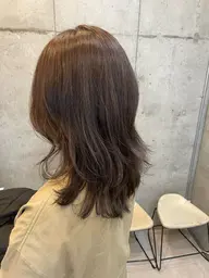 カラー+トリートメント🧁🤍