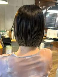 【平日&新規限定】ブリーチ無しワンカラー🩵＋トリートメント🫧（ブリーチ×）⚠︎ロング料金あり