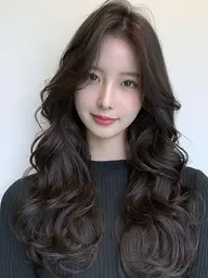 カット+韓国風デジタルパーマ