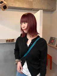 【超お得 ✨初回50%off🧍🏼♀️】平日限定 カット+カラー ♪似合わせ提案させていただきます🍥