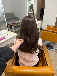 【1日1名様限定】◎大人気◎ 似合わせcut+透明感カラー🪽