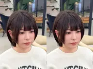 人気No.1✨レイヤーカット＋透明感カラー＋1stepトリートメント
