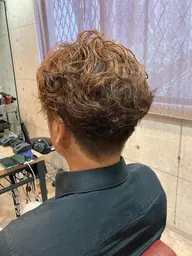 Men's限定 カット＋パーマ＋炭酸泉