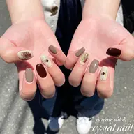 【オフ込み】4本アート💗他6本は単色またはラメのワンカラーになります。※カラーは何色でもOK♪