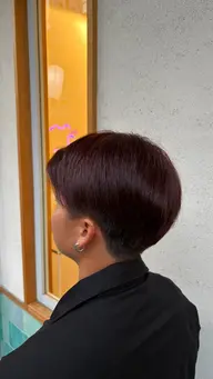 メンズ限定メニュー‼️ブリーチ+オンカラー💙