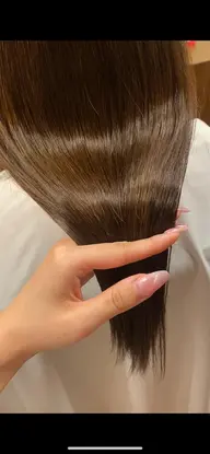 サラサラに導く縮毛矯正👩🏻✨＋トリートメント