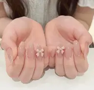 ちゅるんワンカラーネイル