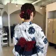 【夏祭りやイベントなど🌻】事前予約制当日予約不可　浴衣着付け＋ヘアセット˖ . ݁𝜗𝜚. ݁₊