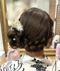 🌷浴衣着付け+ヘアセット