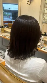 🎀🍀白髪染め(リタッチ)➕うる艶トリートメント
