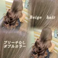 【モテ髪💖】beige color ベージュカラー👑🍯《ダブルカラー》