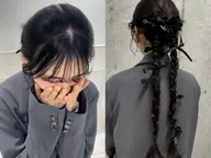 🎀ヘアアレンジ+お顔周りカット🎼