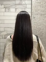 ストレートパーマ(縮毛矯正)+4stepトリートメント🤍