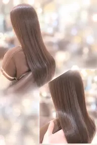カットとオイルストレートで艶サラヘアに❣️