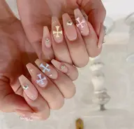 10本長さ出し+クロムネイル🖤ᩚ