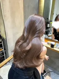 【❤️触れたくなる美髪❤️】カラー+premium髪質改善トリートメント