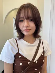🉐【店長/鍋田/平日】カット＋イノアカラー＋髪質改善トリ¥17.600→¥15.800