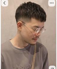 👨クロップフェードカット💇