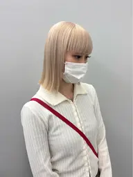 【ハイトーンケア︎💕︎︎ブリーチ+カット+トリートメント︎💕︎︎】