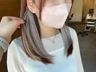 🎀【ダメージレスなデザインカラー】カラー＋インナーシールエクステ