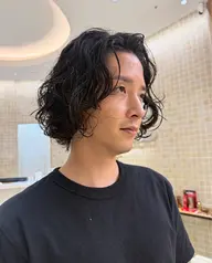✂︎メンズカット+ケアパーマ+ケアカラー🦕