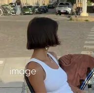 bob cut model