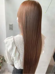 アディクシー🦋orイルミナカラー🍊を使った透明感カラー+艶々トリートメント✨️