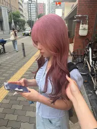 🍨カット+ケアワンブリーチ+オンカラー🍨明るくしてみたい方、メンテナンスの方もおすすめです♪ダブルカラー