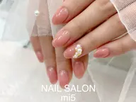 ❤️♡ミニモ特別価格 うる艶ワンカラービジューネイル♡❤️