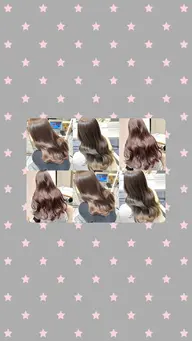 ꪔ̤̮【ブリーチなしで透明感◎】ダブルカラー ꪔ̤̮