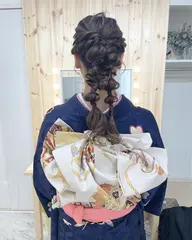 振袖着付け