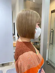 💎髪質改善ストレート💎+✨️パツっと似合わせカット✨️「ボブ限定」